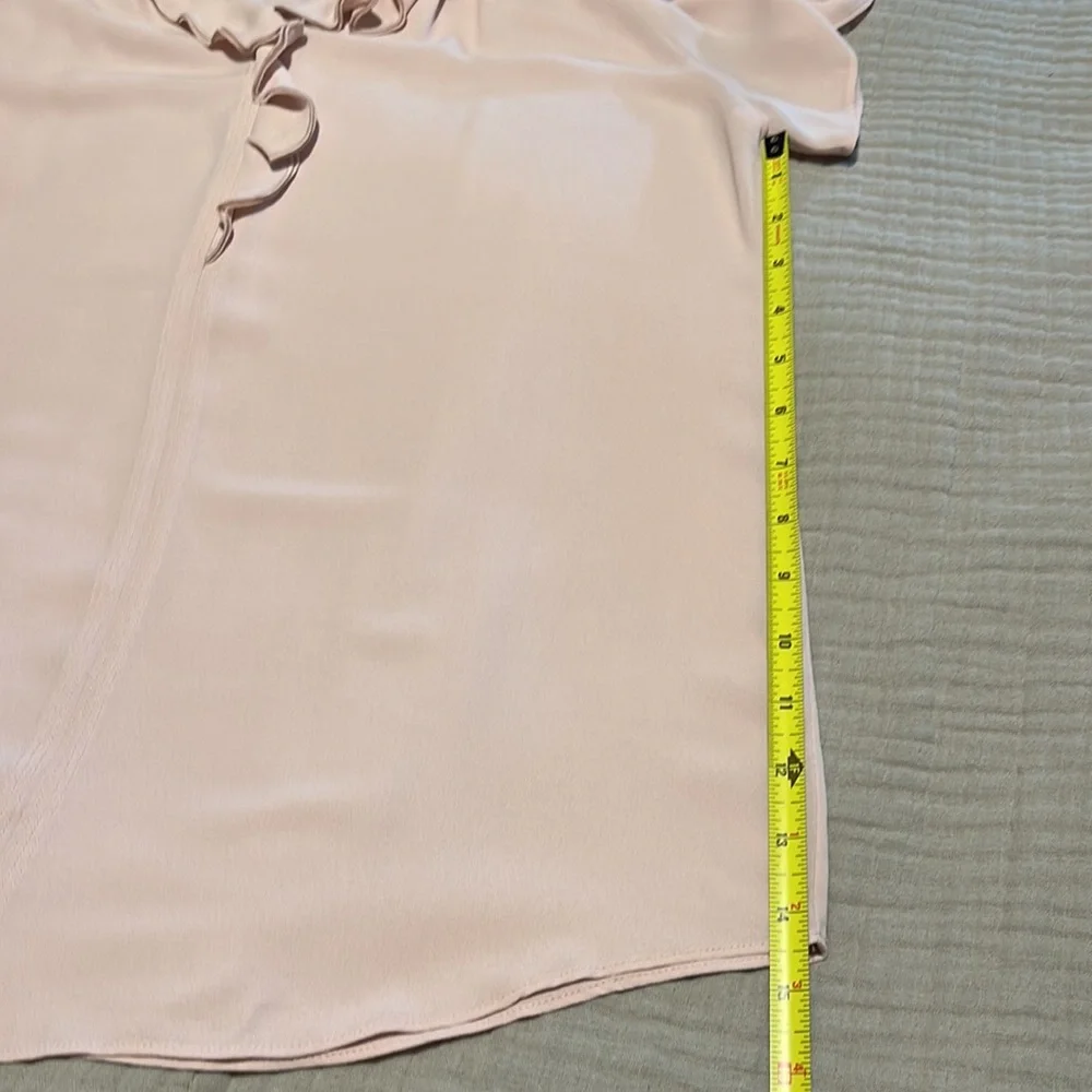 EUC Ann Taylor Ruffle Blouse - small - Picture 6 of 8